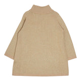 LIU JO abito in maglia collo alto tinta unita con stampa Sabbia per Bambina KF4071XJ SABBIA LIU JO 