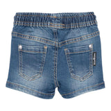 John Richmond Bermuda tinta unita In Denim con Elastico In Vita Blu per Neonato RIP25048BEXX BLU JOHN RICHMOND 
