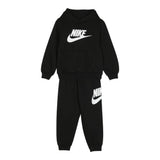 NIKE completo tinta unita 2pz felpa-pantalone Nero per Bambino 86L135 NERO NIKE 