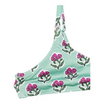 Saint Barth Costume 2 Pezzi Triangolo-Mutandina per Bambina PALO0020 VERDE SAINT BARTH 