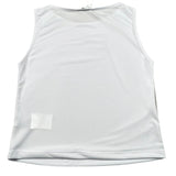 Lu Lu By Miss Grant Canotta Girocollo Tinta Unita per Bambina LL3475 BIANCO LU LU BY MISS GRANT 