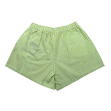 Dou Dou Short Fantasia A Righe con Brillantini per Bambina DW6B39 BIANCO/VERDE DOU DOU 