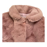 M+E' pelliccia tinta unita con colletto Rosa per Neonata UE1517N ROSA M+E' 