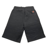 Refrigiwear Bermuda-Shorts in einfarbigem Trainingsanzug mit schwarzem Logo für Jungen
