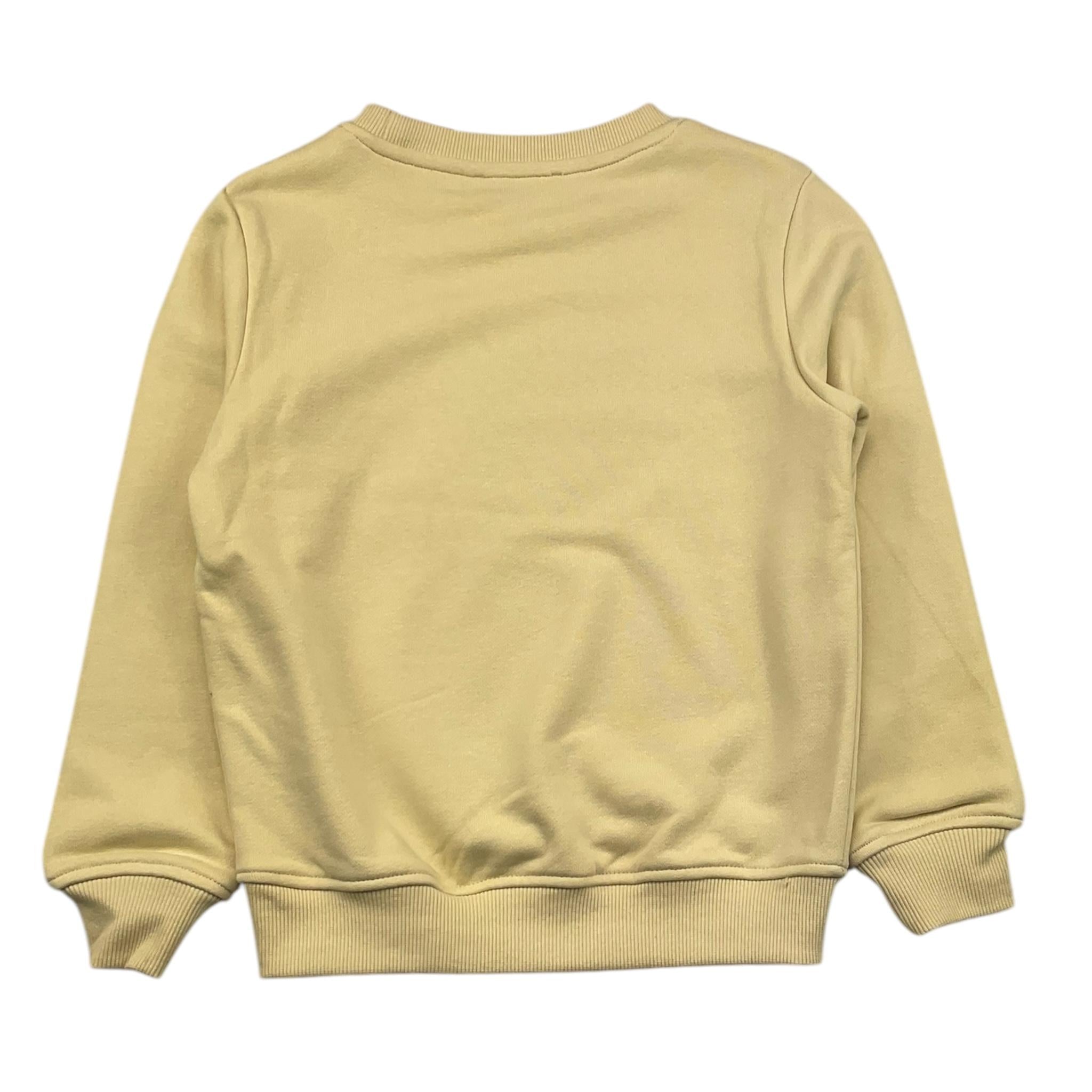 TRUSSARDI felpa chiusa girocoll tinta unita con stampe in contrasto Panna per Bambino TBA25017 PANNA TRUSSARDI 