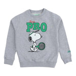 SAINT BARTH felpa girocollo tinta unita con stampa  Grigio per Bambino HUT000401217G GRIGIO SAINT BARTH 
