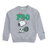 SAINT BARTH felpa girocollo tinta unita con stampa  Grigio per Bambino HUT000401217G GRIGIO SAINT BARTH 