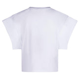 Fun &amp; Fun T-Shirt mit schlichtem Print in Weiß für Mädchen