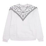 MARCELO BURLON felpa chiusa girocollo tinta unita con logo Bianco per Bambino CBBA001F23 BIANCO MARCELO BURLON 