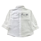 Cesare Paciotti Langarmshirt Einfarbig Weiß für Baby