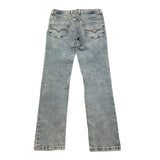 GUESS jeans tinta unita con toppe Azzurro per Bambino N3RA03D46T0 AZZURRO GUESS 