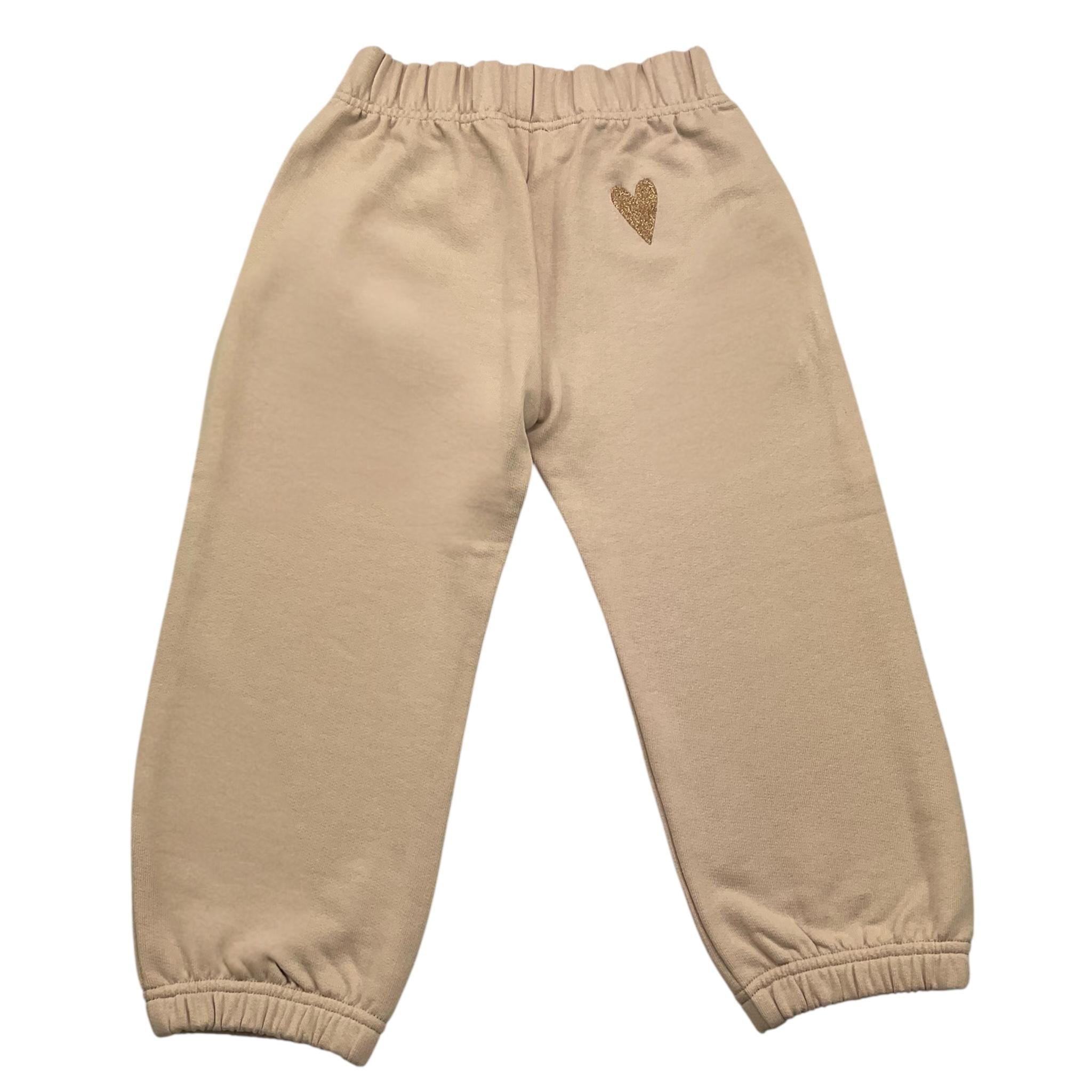 completo 2 pezzi felpa-pantalone tinta unita ZW4A30 BEIGE CAFFE' D'ORZO 