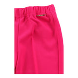 Twinset Einfarbige Schlaghose mit elastischer Taille Fuchsie für Mädchen