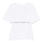 Twinset T-Shirt Girocollo Tinta Unita per Bambina 251GJ2481X BIANCO TWINSET 