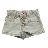 Vicolo Short Einfarbig mit verstellbarer Taille Blau für Baby Mädchen