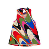 Emilio Pucci Mehrfarbiges ärmelloses Top für Mädchen