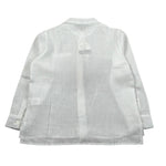 Per Te Camicia Manica Lunga tinta unita Collo Coreano Panna per Bambina 33874 PANNA PER TE 