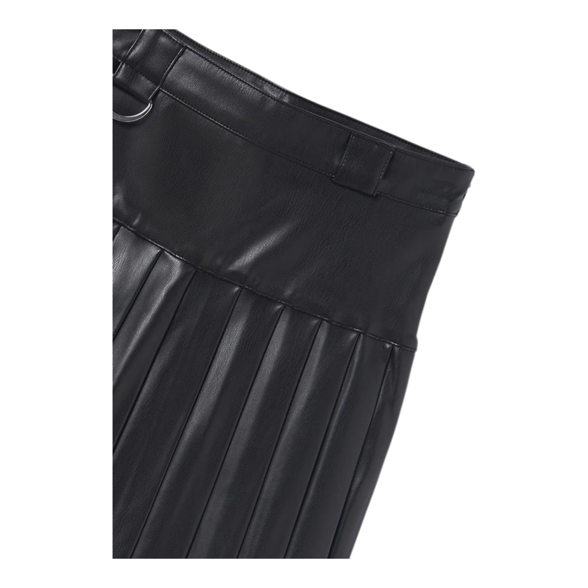 MAYORAL gonna tinta unita in ecopelle Nero per Bambina 7952 NERO MAYORAL 