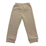 CALAMARO pantalone tuta tinta unita con elastico in vita Beige per Bambino 16057 BEIGE CALAMARO 