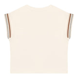 Eleventy T-Shirt Tinta Unita Girocollo per Bambina EU8A22 BIANCO ELEVENTY 