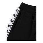 DOLCE & GABBANA pantalone tuta tinta unita con profili logati Nero per Bambino L4JPIHYG7KK0 NERO DOLCE & GABBANA 