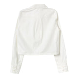 MISS BLUMARINE camicia tinta unita con brillantini Bianco per Bambina IF4159 BIANCO MISS BLUMARINE 