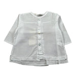Zero Ampere Camicia Manica Lunga Tinta Unita per Neonato DUBLINO BIANCO ZERO AMPERE 