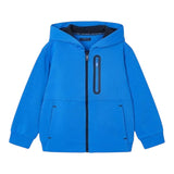 MAYORAL felpa con zip e cappuccio tinta unita Cobalto per Bambino 4477 COBALTO MAYORAL 