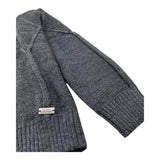 DANIELE ALESSANDRINI maglia girocollo bicolore Bianco/grigio per Bambino 1231W1376 BIANCO/GRIGIO DANIELE ALESSANDRINI 
