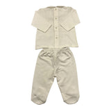 BARCELLINO completo 2 pezzi shirt-ghettina tinta unita Bianco per Neonato 110202 BIANCO BARCELLINO 