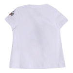 Iceberg T-Shirt Girocollo Tinta Unita con Stampa per Bambina TSICE5156J BIANCO ICEBERG 