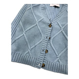 TRUSSARDI cardigan tinta unita  Azzurro per Bambino TGA25019CD AZZURRO TRUSSARDI 