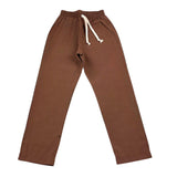 Lalalu‘ Einfarbige Hose mit elastischer Taille in Braun für Jungen