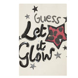 GUESS completo 2 pezzi shirt-gonna bicolore Panna per Bambina K4BG01J1300 PANNA GUESS 