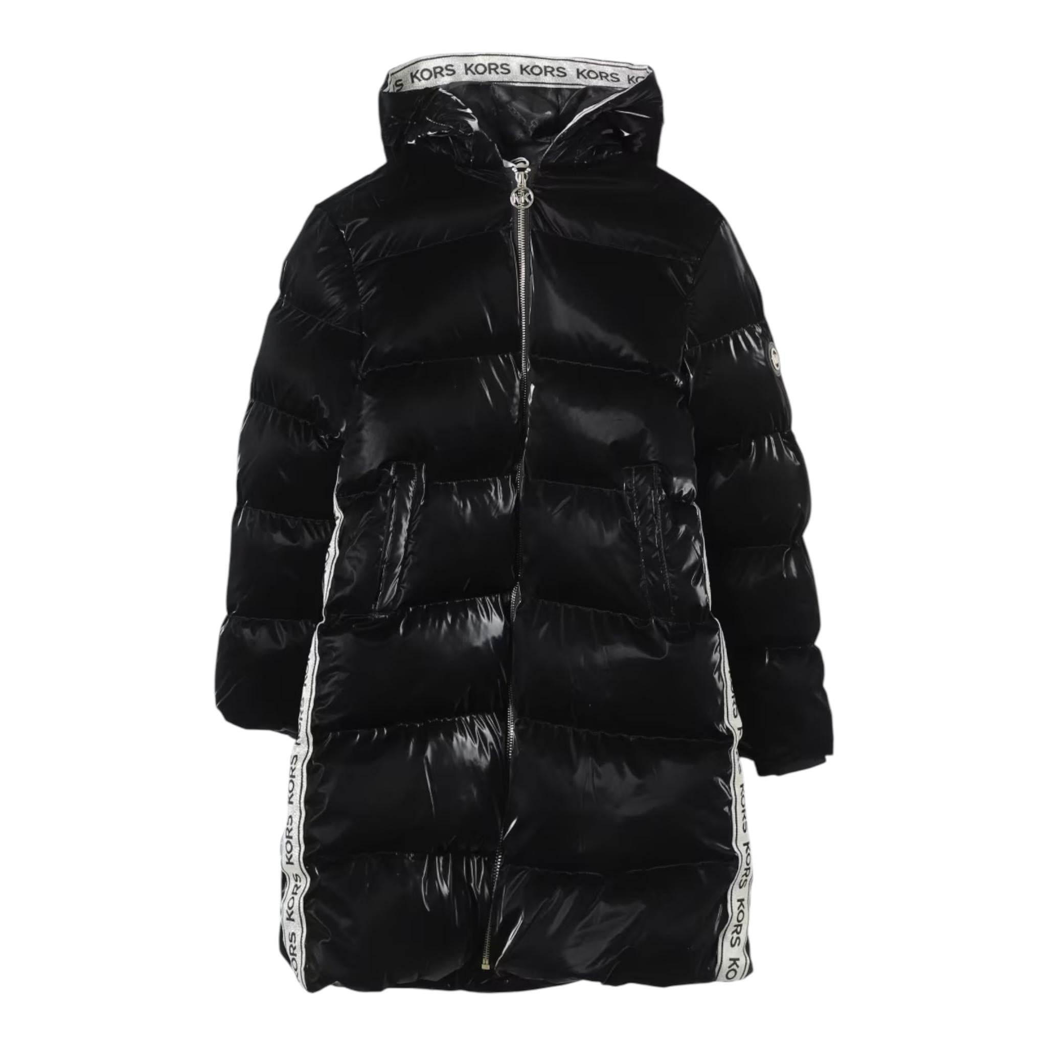 MICHAEL KORS giubbini tinta unita con cappuccio Nero per Bambina R30185 NERO MICHAEL KORS 