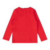 GUESS shirt girocollo tinta unita con stampa Rosso per Neonato I4YI02K8HM4 ROSSO GUESS 