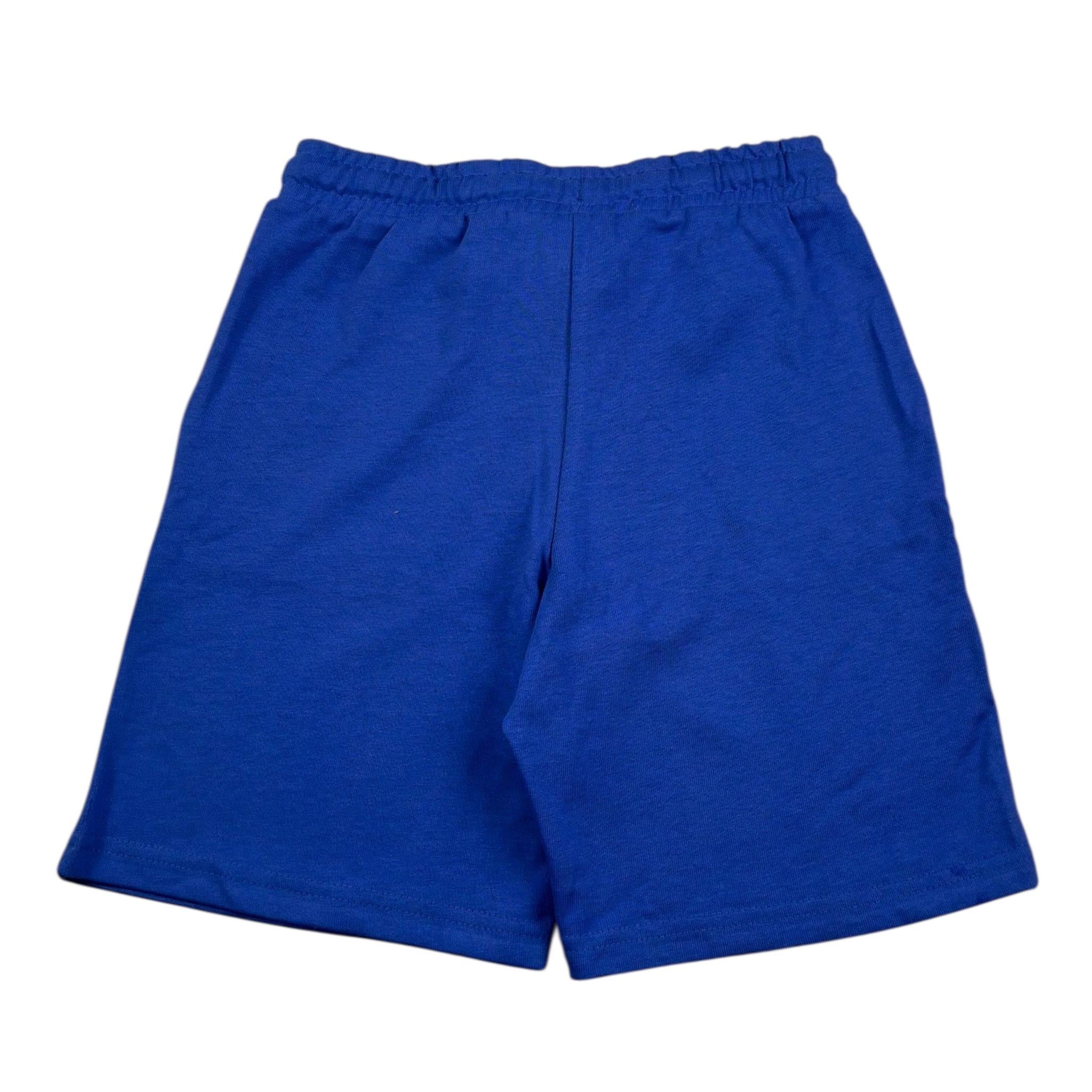 Diadora Bermuda Tinta Unita con Logo per Bambino 102181708 BLU DIADORA 