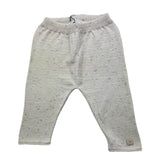 Bamboom+Babies Einfarbige Hose mit elastischer Taille Beige für Neugeborene