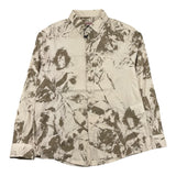 Cesare Paciotti Langarmhemd Print Fantasy Beige für Jungen