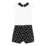 Elisabetta Franchi Tuta Giromanica Bicolore per Bambina EFTA100 BIANCO/NERO ELISABETTA FRANCHI 