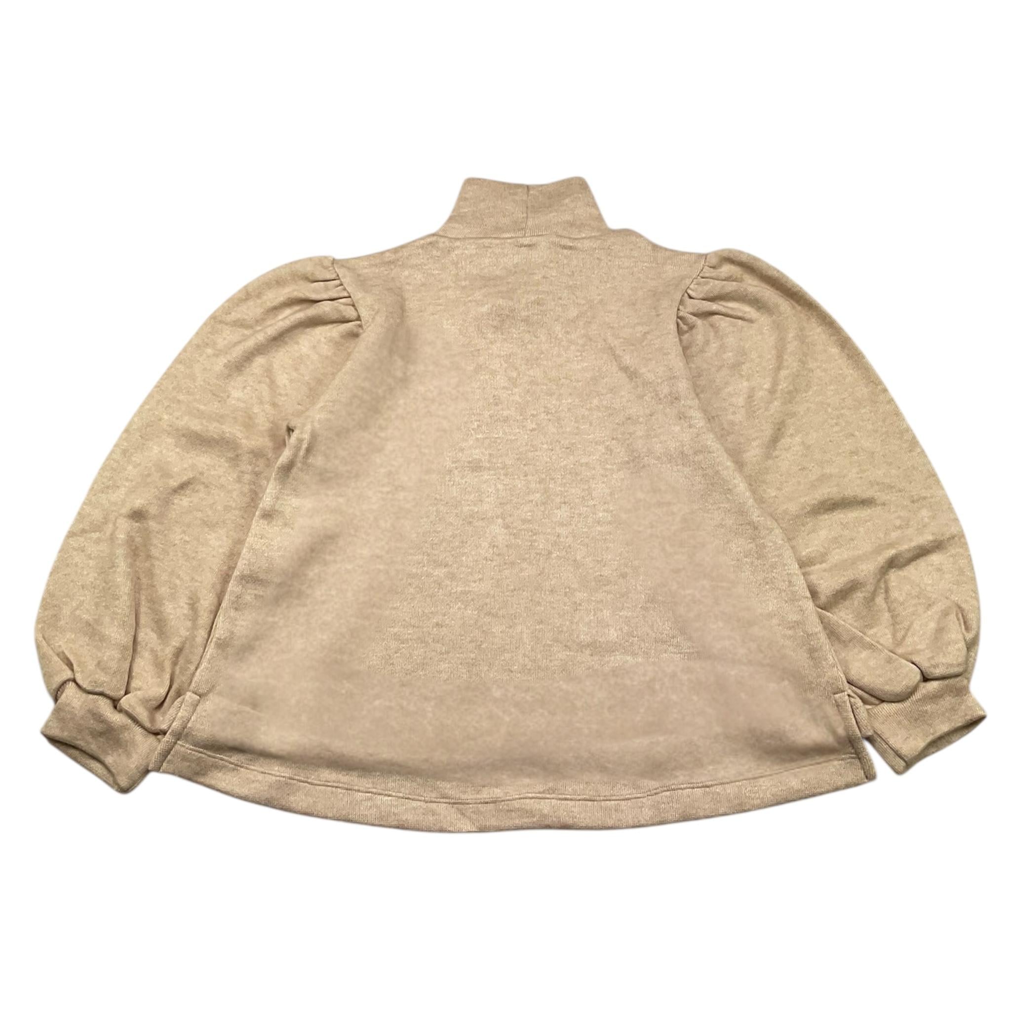 MARIUCCIA maglia collo alto tinta unita Beige per Bambina MBFW23C273 BEIGE MARIUCCIA 