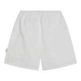 Dou Dou Short Tinta Unita con Elastico In Vita per Bambina DW6P49 BIANCO DOU DOU 