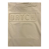 Datch Einfarbiger Hoodie mit beigem Aufdruck für Jungen