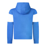 GUESS maglia tinta unita con stampa zip e cappuccio Cobalto per Neonato N4YR01Z2HH0 COBALTO GUESS 