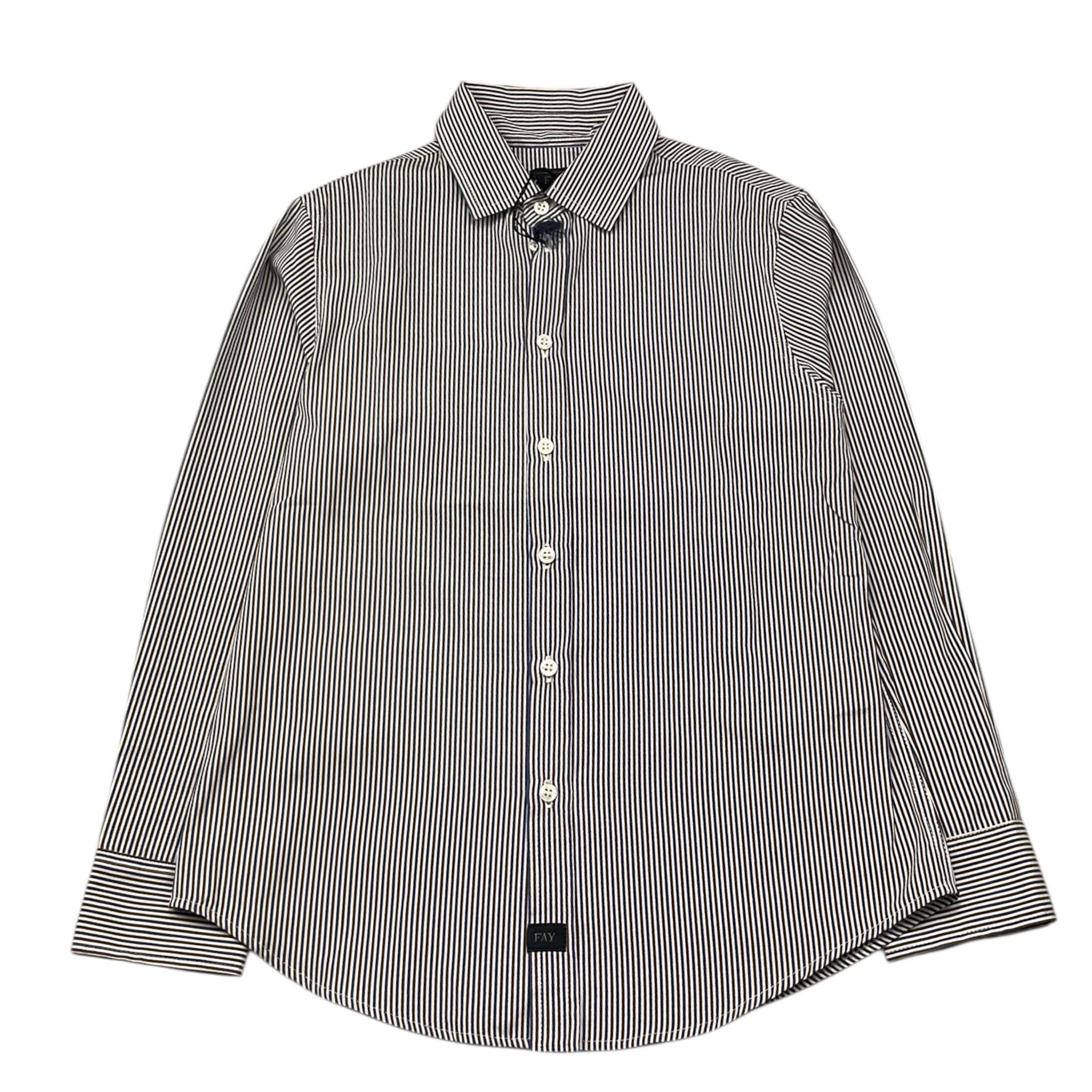 Fay Camicia Manica Lunga Fantasia A Righe per Bambino FT5P20 MULTICOLOR FAY 