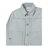 Aspesi Giacca In Denim Tinta Unita  per Bambino S25017GRJ0042X AZZURRO ASPESI 