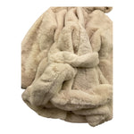 MAGIL pelliccia tinta unita con cappuccio Beige per Bambina GN23106 BEIGE MAGIL 