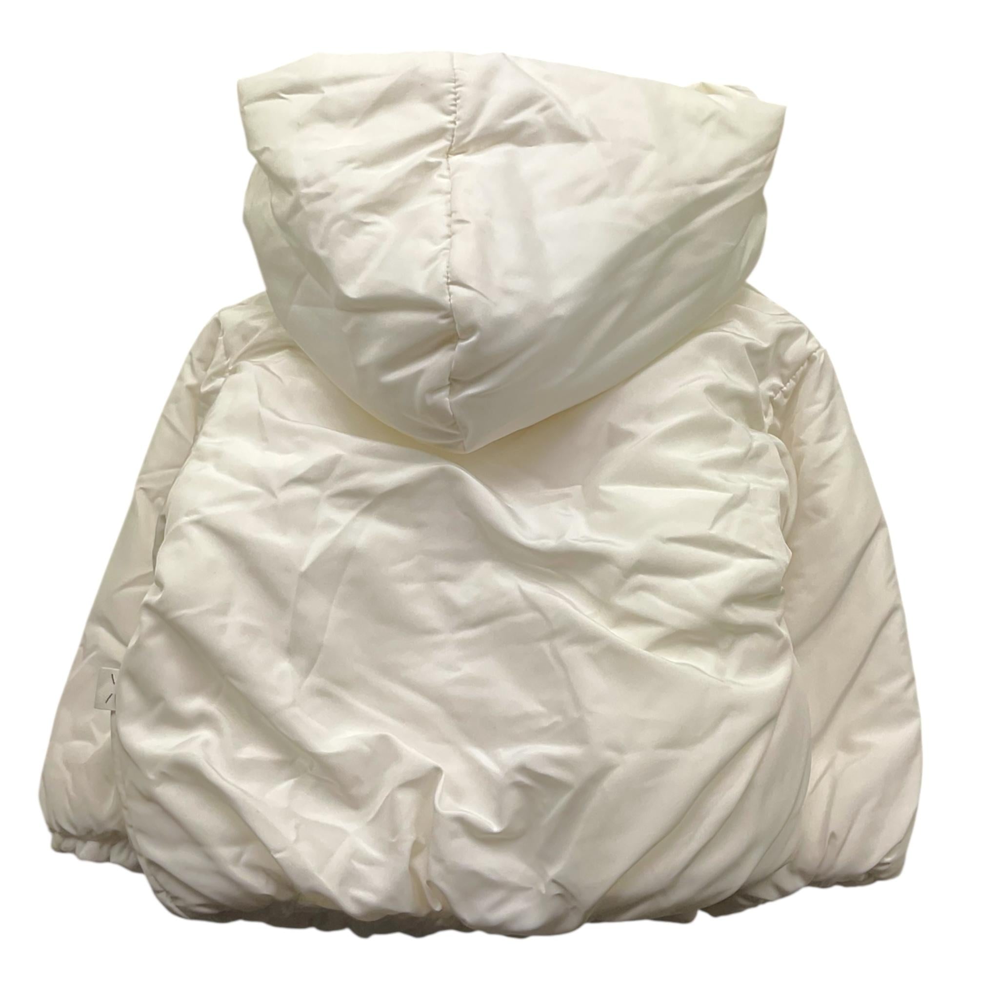 TEDDY E MINOU giubbino tinta unita con cappuccio Bianco per Neonato I23CN013N0001 BIANCO TEDDY E MINOU 