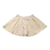 Fun &amp; Fun Kurzes Modell Rock Einfarbig Mit Verstellbarer Taille Beige Für Mädchen