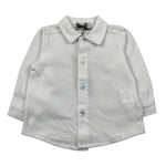 J.O. Milano Camicia Manica Lunga Tinta Unita per Neonato 576Z7 BIANCO J.O. MILANO 